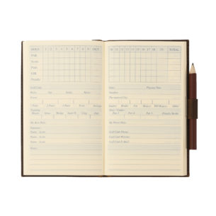 Travel Golf Scorebook