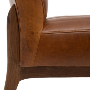 Kemper Channeled Slipper Chair